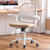 Office Chair，Ergonomic Mesh Desk Chair,Flip-Up Arms,Adjustable Height,Breathable Mesh Back & Thick Cushion Seat,360°Swivel Rolling Computer Chair,BIFMA Certified,Supports 300 lbs(Beige)