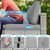7-Piece Patio Furniture Set, Outdoor Sectional with Thick Cushions, Modular Patio Sofa, Dual-Strand Wicker Rattan, Rust-Resistant Frame, Backyard Furniture for Garden, Deck, Grey