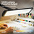 3,500 Lumens LED Desk Lamp – 45W Dimmable Task Light | Adjustable Color Temperature | 3 Light Modes | 540 SMD LEDs | Reading, Craft, Workbench & Office (Black-CCT, 26-Inch Wide Shade)