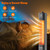Outdoor Electric Patio Heater, 27- inch Outdoor Electric Patio Heater, 1200W Instant Heating, 2 Heat Levels, Tip-Over & Overheat Protection, IPX5 Waterproof Tower Space Heater