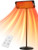 Outdoor Heaters for Patio, 12H Timer&3 Heat Level, IP54 Waterproof Electric Heater,1500W Infrared for 1S Heating, Tip-Over Protection, Towel Bracket, Remote, 83" Patio Heaters for Outdoor Use