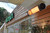 Infrared Electric Patio Heater - Indoor/Outdoor Heater - Portable Wall/Garage Heater - 1500W - use with Stand - Mount to Ceiling/Wall)