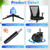 Home Office Chair Ergonomic Desk Chair Mesh Computer Chairs with Armrests Executive Rolling Wheels Swivel Heavy Duty Chairs Office, Home 1 Pack