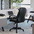 8 Pack, Office Chair - Mid Back Leather Computer Desk Chair with Wheels, Ergonomic Executive Swivel Chair with Lumbar Support, Armrest for Home Office Black