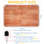 PVC 110V Heated Floor Mat Heater for Foot Warmer Under Desk 31.5 x 20 Inch Electric Heating Pad Energy Saving Carpet Pad Indoor Floor Heated Rug for Home Office Bathroom House Reddish-Brown