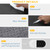PVC 110V Heated Floor Mat Heater for Foot Warmer Under Desk 31.5 x 20 Inch Electric Heating Pad Energy Saving Carpet Pad Indoor Floor Heated Rug for Home Office Bathroom House Black