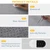 PVC 110V Heated Floor Mat Heater for Foot Warmer Under Desk 22 x 20 Inch Electric Heating Pad Energy Saving Carpet Pad Indoor Floor Heated Rug for Home Office Bathroom House Gray