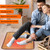PVC 110V Heated Floor Mat Heater for Foot Warmer Under Desk 22 x 20 Inch Electric Heating Pad Energy Saving Carpet Pad Indoor Floor Heated Rug for Home Office Bathroom House Brown