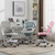 Kids Desk Chair,Ergonomic Study Chair with Adjustable Height,Swivel Mesh Desk Chair with Wheels,Home Office Chair for Children in Home Bedroom Grey