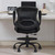 Kids Desk Chair,Ergonomic Study Chair with Adjustable Height,Swivel Mesh Desk Chair with Wheels,Home Office Chair for Children in Home Bedroom Black