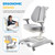 Kids Desk Chair,Ergonomic Chair: Height-Adjustable, Double Back Support – Multifunctional for Study/Work/Dining | Ideal for Kids, Petite Adults – Ultra-Comfy (Bedrooms, Schools, Offices)(Grey)