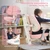 Kids Desk Chair,Ergonomic Chair: Height-Adjustable, Double Back Support – Multifunctional for Study/Work/Dining | Ideal for Kids, Petite Adults – Ultra-Comfy (Bedrooms, Schools, Offices)(Pink)