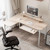 Adjustable Keyboard Tray Under Desk, 28x11 Inch Large Slide Out Keyboard & Mouse Platform Tray, Wooden Pull Out Computer Keyboard Drawer for Typing Home Office Desk, Maple