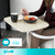 Wonder Tray, Adjustable Swivel Table, Large Laptop Stand, Couch Desk, Side Tables & Gaming Bench, TV-Trays for Eating on Couches, Chairs, Recliners, Maple