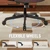 Mesh Office Chair,Ergonomic Computer Desk Chair,Sturdy Task Chair- Adjustable Lumbar Support & Armrests,Tilt Function,Comfort Wide Seat,Swivel Home Office Chair (Red)