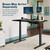 Classic Electric Standing Desk - Desk Height Adjustable Sit/Stand Desk - Dual Motor with Memory Presets, Stable T-Style Legs - Gaming or Home Office Workstation - 60”x30”, Black