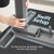 ComfortEdge 80x60 L-Shape Electric Standing Desk – Height Adjustable Sit-Stand Desk for Corner Office with Reversible Left/Right Design + Black Laminate Top/Slate Legs (Ships in 3 Boxes)