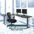 ComfortEdge 80x60 L-Shape Electric Standing Desk – Height Adjustable Sit-Stand Desk for Corner Office with Reversible Left/Right Design + Espresso Top/Slate Legs (Ships in 3 Boxes)