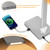 LED Desk Lamp with USB Ports,Touch Desk Lamps for Home Office with 5 Color Modes,3 Brightness Desk Light with Small Night Light,Reading Lamp Table LED Lamp for Bedroom Bedsid Study Sliver