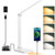 LED Desk Lamp with USB Ports, Touch Control, 5 Color Modes, 3 Brightness Levels, Foldable Design, White
