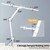 Architect Desk Lamp with Clamp, Led Desk Lamp for Home Office with Remote Control, 24W Bright Dimmable Computer Light with Atmosphere Lighting Adjustable Table Light(Remote)