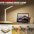 LED Desk Lamp for Home Office, Eye-Caring Light with 4 Color Modes & Touch Control, USB A+C Charging Ports, Adjustable Rotating Head with Timer for Reading, Bedroom & Small Desks