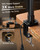 42" LED Desk Lamp with Clamp, Architect Desk Light with Remote, Adjustable 4-Segment Bar, 1800LM Bright, Eye-Caring Desk Lamp for Home Office, Reading, Study, Dual Monitors, Workbench(Black)