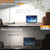 Desk Lamp, 800LM LED for Home Office, 12W Reading for Desk, Eye-Caring Light, Touch Table Gooseneck Lamp, 50 Lighting Modes, Bright for Bedroom, Study (Grey)