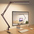 Desk Lamp - LED Desk Light - 5 Color Modes X 11 Brightness Levels - Adjustable Swing Arm - Timmer & Memory Function - 12W Lamp for Desk - Red