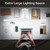 Desk Lamp with USB Charging Port for Home Office 24w Architect Remote Base Dual Task Led Light Modern 5 Color Modes Dimmable Adjustable Gooseneck Double Head Reading Drafting Eye Caring Tall Lamps