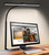 Desk Lamp for Office Home - Eye-Caring Architect Task Lamp 25 Lighting Modes Adjustable LED Desk Lamp Flexible Gooseneck Clamp Light for Workbench Drafting Reading Study