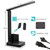 LED Desk Lamps for Home Office, Modern Dimmable Eye Caring Desk Light with USB Charging Ports AC Outlet, Pen Holder,Touch/Memory/Timer, Kids Small Table Lamp for Reading, Bedroom, Study, Craft