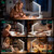 LED Desk Lamp with 2 USB Charging Ports,Type C Port,1 AC Outlet,2 Pen Holders,3 Color Temperature 3 Brightness Level,Touch/Memory/Timer,10W Eye Protection Foldable Reading Light,Study Lamp-White