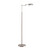 Dimmable LED Pharmacy Floor Lamp, 12W LED, Full Range Dimming, 360 Degree Swing Arms, Adjustable Heights, Standing Lamp for Reading, Sewing, and Craft, ETL Listed, Brushed Nickel