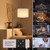 Floor Lamp for Living Room, 4 Color Temperature LED Floor Lamp with Remote Control & Foot Switch, LED Bulb Included, Modern Standing Lamp for Bedroom, Study Room, Office - Oil Rubbed Bronze