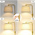 Dimmable Gold Floor Lamp, 1000 LM LED Edison Bulb Included, Arc Floor Lamps for Living Room with Marble Base, Modern Standing Lamp Tall Lamps for Living Room Bedroom