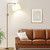 Dimmable Floor Lamp, 1000 LM LED Edison Bulb Included, Arc Floor Lamps for Living Room Modern Standing Lamp Tall Lamps for Living Room Bedroom-Brass