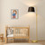 Dimmable Gold Floor Lamp, 1000 LM LED Edison Bulb Included, Arc Floor Lamps for Living Room with Black Shade, Modern Standing Lamp Tall Lamps for Living Room Bedroom