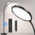 Floor Lamp, 18W Bright LED Floor Lamps for Living Room with Diamond-Surface, Stepless Adjustable Colors & Dimmer Standing Lamp with Timer, Remote & Touch Control, Reading Lights for Bedroom, Office