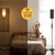 64'' Floor Lamps for Living Room with Remote Control and Stepless Dimmable Colors Temperature & Brightness, 9W Bulb Included(Black Lampshade & Black Pole)