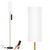 64'' Floor Lamps for Living Room with Remote Control and Stepless Dimmable Colors Temperature & Brightness, Gold Standing Lamp with Black Marble Base
