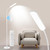 Dimmable LED Floor Lamp, Super Bright Reading Lamps Floor Standing Lamp with Remote & Touch Control, Stepless Dimming & 2700K-6500K Color Temperature, for Living Room Bedroom Office, White
