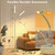 Dimmable LED Floor Lamp, Super Bright Reading Lamps Floor Standing lamp with Remote & Touch Control, Stepless Dimming & 2700K-6500K Color Temperature, for Living Room Bedroom Office, Gold