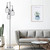 Dimmable Floor Lamp, 3 x 800LM LED Edison Bulbs Included, Industrial Floor Lamp Standing Tree Lamp with Elegant Teardrop Cage Heads Tall Lamps for Living Room Bedroom-Grey