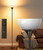 Torchiere Floor Lamp,1200LM Dimmable Standing Lamps with Remote and Foot Switch,Custom Color Temperature Super Bright Tall Lamp for Living Room Bedroom Office,Floor Light with 12W LED Bulb