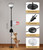 Torchiere Floor Lamp,1200LM Dimmable Standing Lamps with Remote and Foot Switch,Custom Color Temperature Super Bright Tall Lamp for Living Room Bedroom Office,Floor Light with 12W LED Bulb