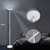 Floor Lamp,30W/2400LM Sky LED Modern Torchiere 3 Color Temperatures Super Bright -Tall Standing Pole Light with Remote & Touch Control for Living Room,Bed Room,Office (Pearl White)