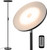 Floor Lamp,30W/2400LM Sky LED Modern Torchiere 3 Color Temperatures Super Bright-Tall Standing Pole Light with Remote & Touch Control for Living Room,Bed Room,Office (Black)