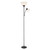 72" Floor Lamp with Adjustable Reading Light, Bright, Easy-to-Assemble Torchiere for Bedroom, Living Room & Office - Space-Saving Slim Design