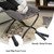 15" Folding Ottoman, Foldable Footrest Stool, Portable Small Foot Stool for Couch, Collapsible Foot Rest Ottoman for Sofa, Accent Padded Ottomans for Living Room, Bedroom, Dark Coffee